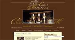 Desktop Screenshot of casale-marroggia.it
